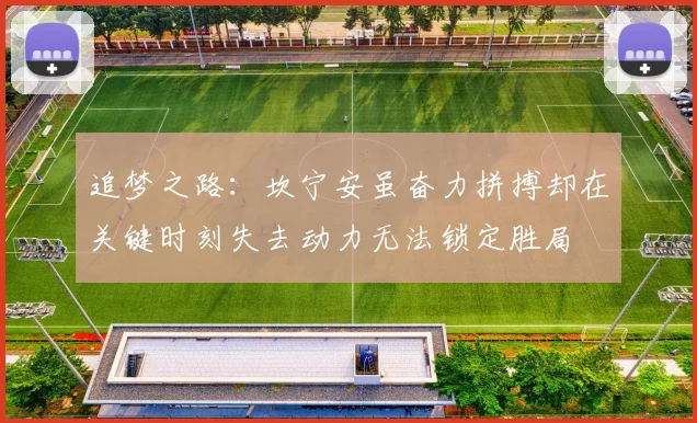 追梦之路：坎宁安虽奋力拼搏却在关键时刻失去动力无法锁定胜局